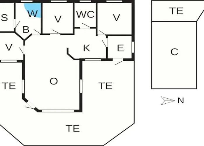 8 Person In Sjolund-by Traum * Binderup Strand